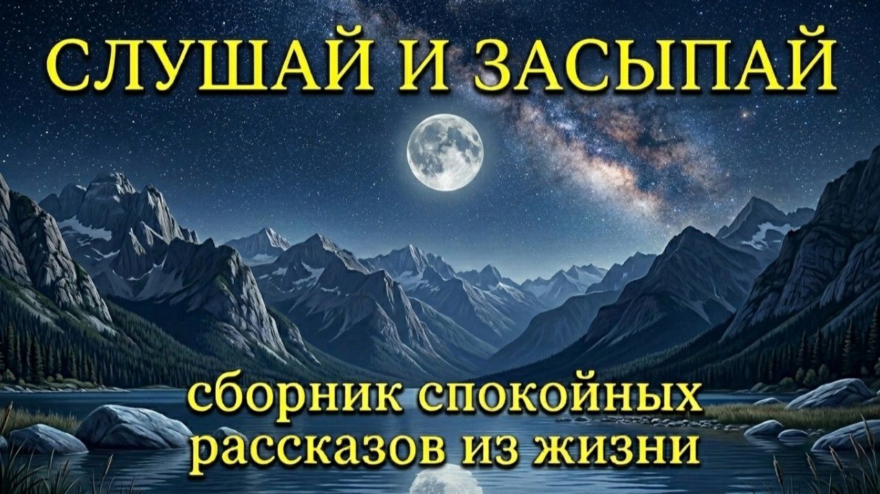 Не можешь уснуть_ ВКЛЮЧАЙ! 🌙 Сборник из 5 историй о людях, чей тихий поступок изменил чужую жизнь