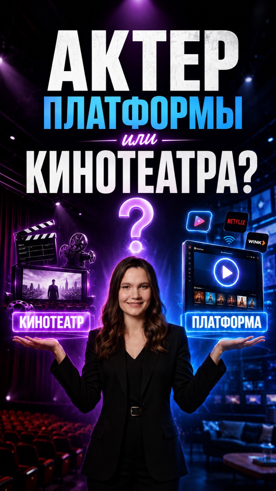 Актер платформы или кинотеатра? #киноиндустрия #кинотеатр #актерскийагент #кастинги #звонитеагенту