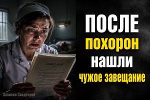 Копия завещания в тумбочке раскрыла страшную закономерность