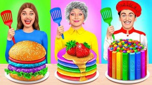 Кулинарный Челлендж_ Я против Бабушки _ Вкусные Кухонные Лайфхаки