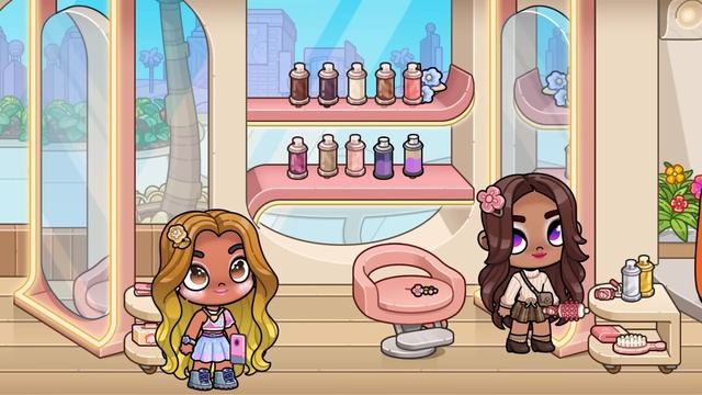 ВСЕ СЕКРЕТЫ ПАРИКМАХЕРСКОЙ 💇_♀️🪮 в HAIR SALON AVATAR WORLD ИСТОРИЯ СЕМЬИ ОБНОВЛЕНИЕ СЕРИАЛ