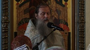 «В день пророка Илии. О телесном и духовном здоровье». Проповедь прот. Артемия Владимирова. 020826.