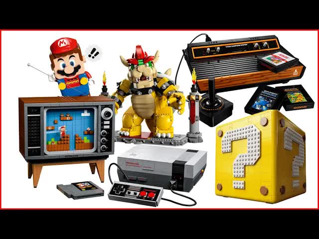 LEGO КОМПИЛЯЦИЯ Лучшее из Nintendo, Скоростная сборка Super Mario