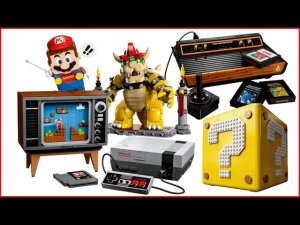 LEGO КОМПИЛЯЦИЯ Лучшее из Nintendo, Скоростная сборка Super Mario