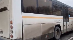 Автобус Лиаз-5250 «ВОЯЖ» следует по маршруту 399