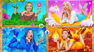Мы Построили Двухэтажную Кровать # Девушка – Огонь, Вода, Воздух и Земля с Candy DO