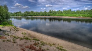 Рыбалка на протоке реки Обь. Рыба клюёт, рыбалкой доволен.