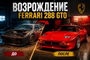 Реставрация и доработка редкого Ferrari 288 GTO