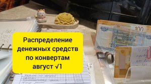 деньги по конвертам/пополняем копилку с прибыли 💹💹💳