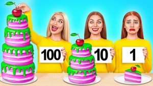 100 Слоев Еды Челлендж _ Съедобная Битва