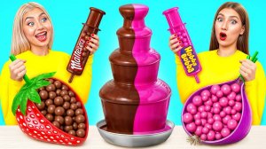 Шоколадный Фонтан Челлендж # Смешные Моменты c Candy DO