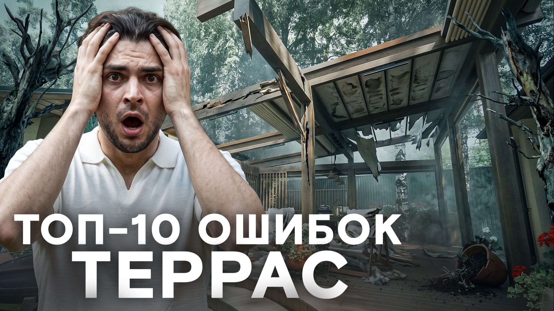 ТОП-10 ошибок террас!