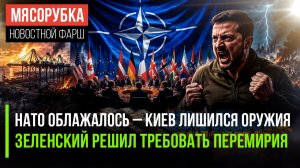 Зеленский в ярости – НАТО оставило его без ракет! Украину спасёт только перемирие!