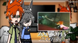Реакция Зверополиса на Зверополис 2 / Джуди и Ник / Гача реакция / ZOOTOPIA 2