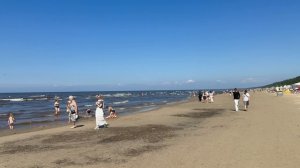 Jūrmala. Юрмала. Пляж после волн и ветра. Июль 2026
