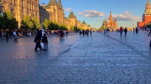 Прогулка по сердцу Москвы 🔥 Красная площадь солнце и тропическая атмосфера