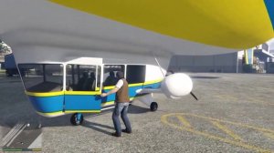 the airship in G T A  PS$
