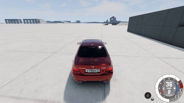 Комплекс испытаний - BMW M5 E60