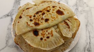 Вода, мука и сыр. Очень вкусно.