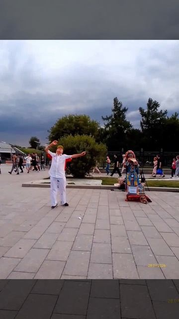 Танец под индейскую музыку 28.07.2025