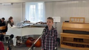 О ТЕБЕ ПОЮ, СПАСИТЕЛЬ [Мельников ] -- Косицин Алексей, детское соло