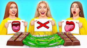 Откуси Лизни или Ничего Челлендж # Съедобная Битва