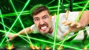 10 ЧЕЛОВЕК VS САМЫЙ СМЕРТЕЛЬНЫЙ ЛАЗЕРНЫЙ ЛАБИРИНТ В МИРЕ MRBEAST МИСТЕРБИСТ НА РУССКОМ мистер бист