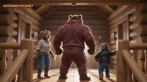 🐻🔥 Три медведя по-пацански _ Пародия на знаменитую сказку😎 ALEXANDER & MY FAMILY