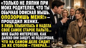 «НЕ ЛЯПНИ, ЧТО ТЫ ОФИСНАЯ МЫШЬ!» — ПРОШИПЕЛ ЖЕНИХ… НО ЗА ИХ СТОЛОМ СИДЕЛ ГЕНЕРАЛ