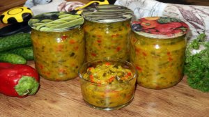Соус Релиш из огурцов с горчицей на зиму
