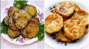 Жареные КАБАЧКИ (два рецепта) без муки и в кляре! Вкусно и полезно!