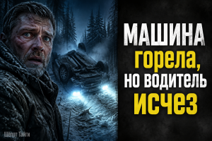Писк из тайги возле перевёрнутой машины