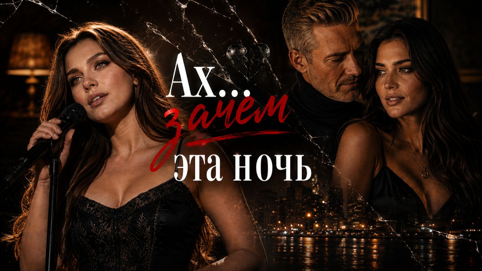 Ах, зачем эта ночь💔AI Циферки (4K Полная версия Remix By SaakG Music)