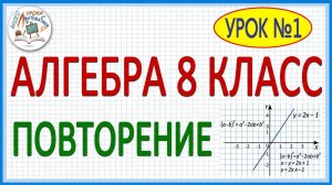 Повторение изученного в 7 классе. Алгебра 8 класс повторение за 7 класс по учебнику Мерзляка Урок #1