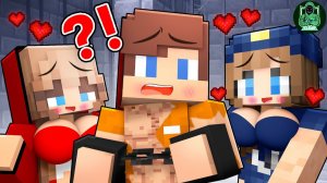 Джей Джей и девочка Джей Джей сбегают из тюрьмы?! #Майнкрафт анимация МАЙЗЕНА
