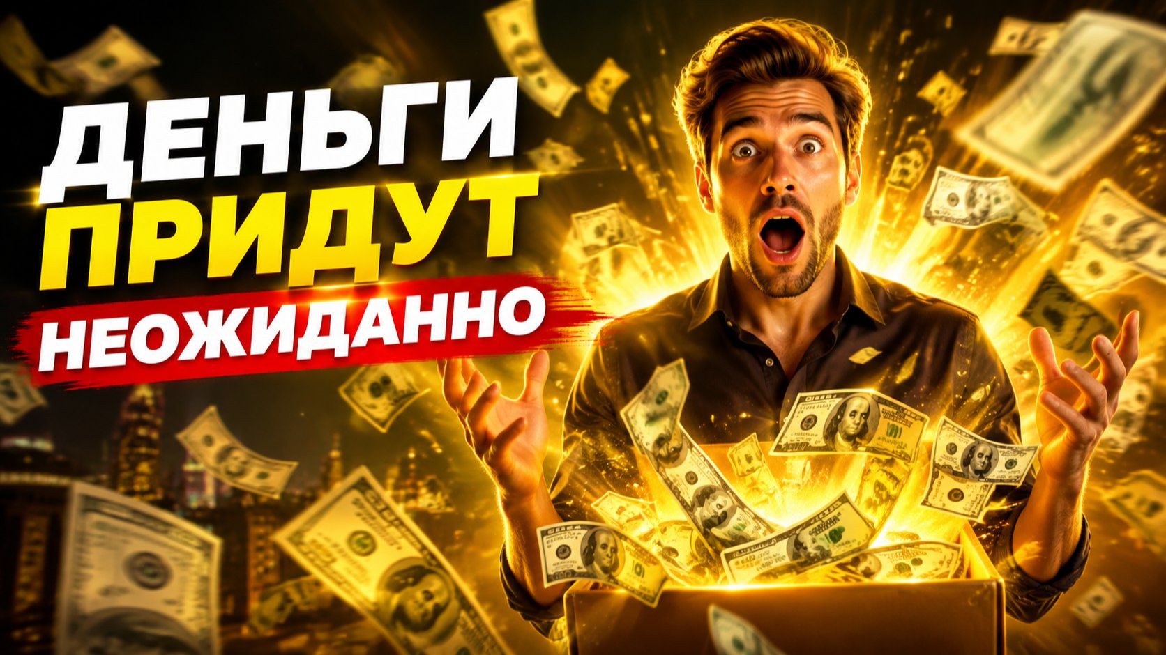 Деньги придут неожиданно.  Просто нарисуйте это.