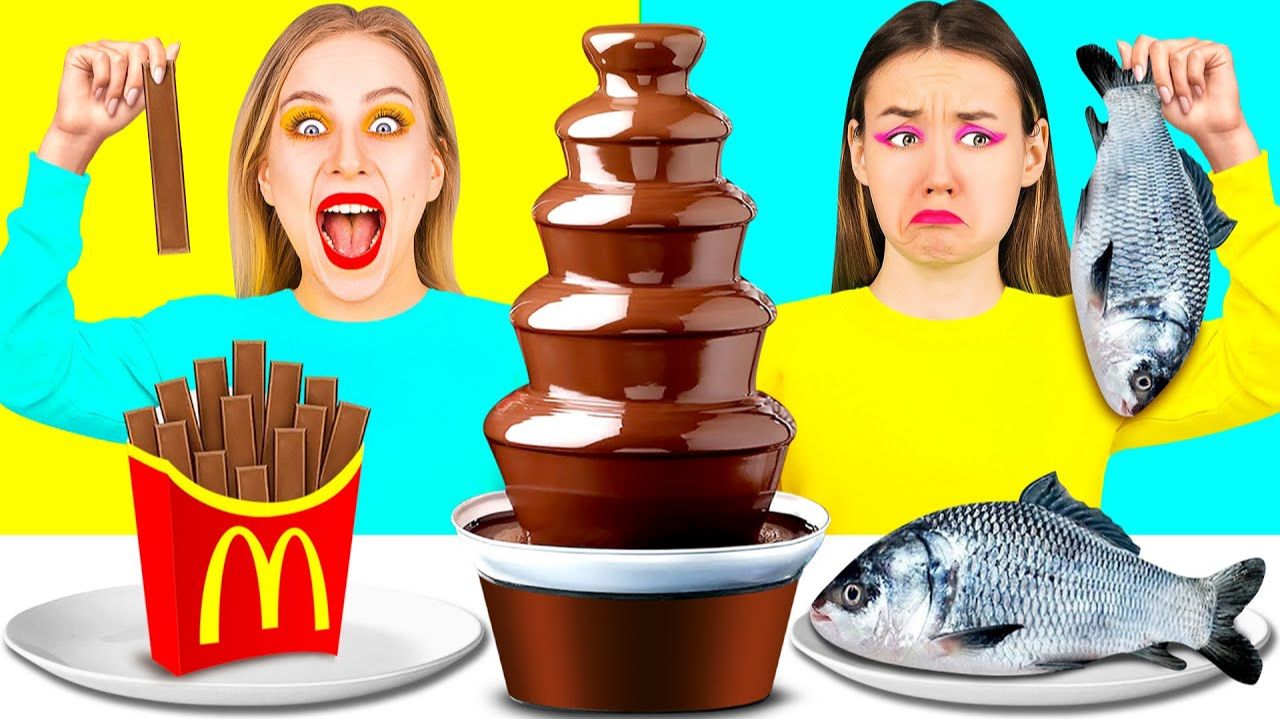 Шоколадное фондю Челлендж # Шоколадный Фонтан от BooBoom Challenge