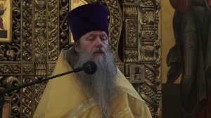 «Слово о пророке Илии и Причащении Святых Христовых Таин».  Проп. о. Артемия Владимирова. 020826.