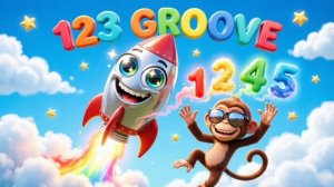 Funky 123 Groove - Детская песенка про цифры на английском языке