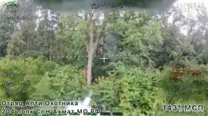 Апти Алаудинов «АХМАТ». Уничтожение квадроциклов и склада топлива противника