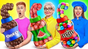 Кулинарный Челлендж# Я против Бабушки # Фантастические Кухонные Рецепты от Multi DO Challenge