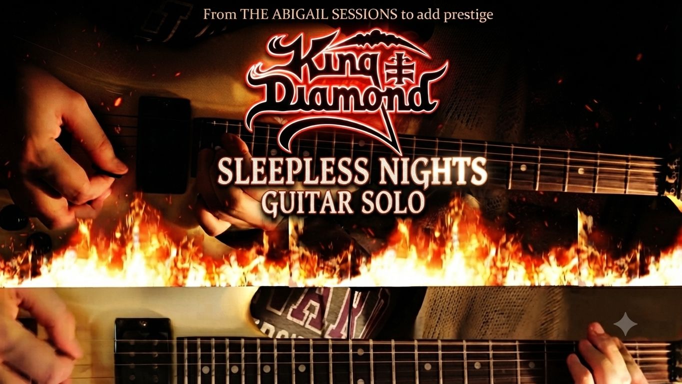 King Diamond - Sleepless NIghts / соло на гитаре