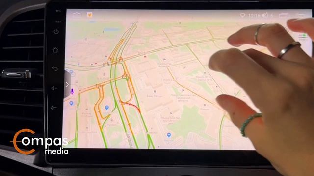 Установка магнитолы и камеры на Соллерс Атлант | Обзор Compas S100