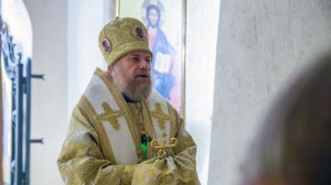 Проповедь митрополита Воронежского и Лискинского Леонтия в пещерном храме Дивногорского монастыря