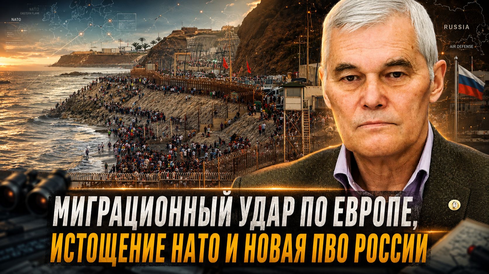 Константин Сивков | Миграционный удар по Европе, истощение НАТО и новая ПВО России.