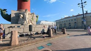 Петербург танцует на Стрелке Васильевского острова