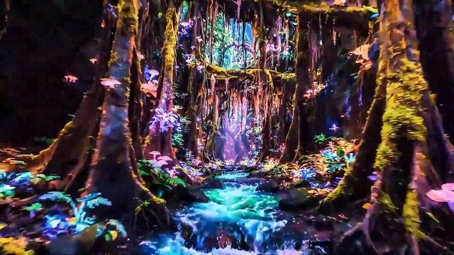 Astrix - Deep Jungle Walk (Original Vs 2026 Edit)  Psytrance Journey Glowing Forest Vol.19