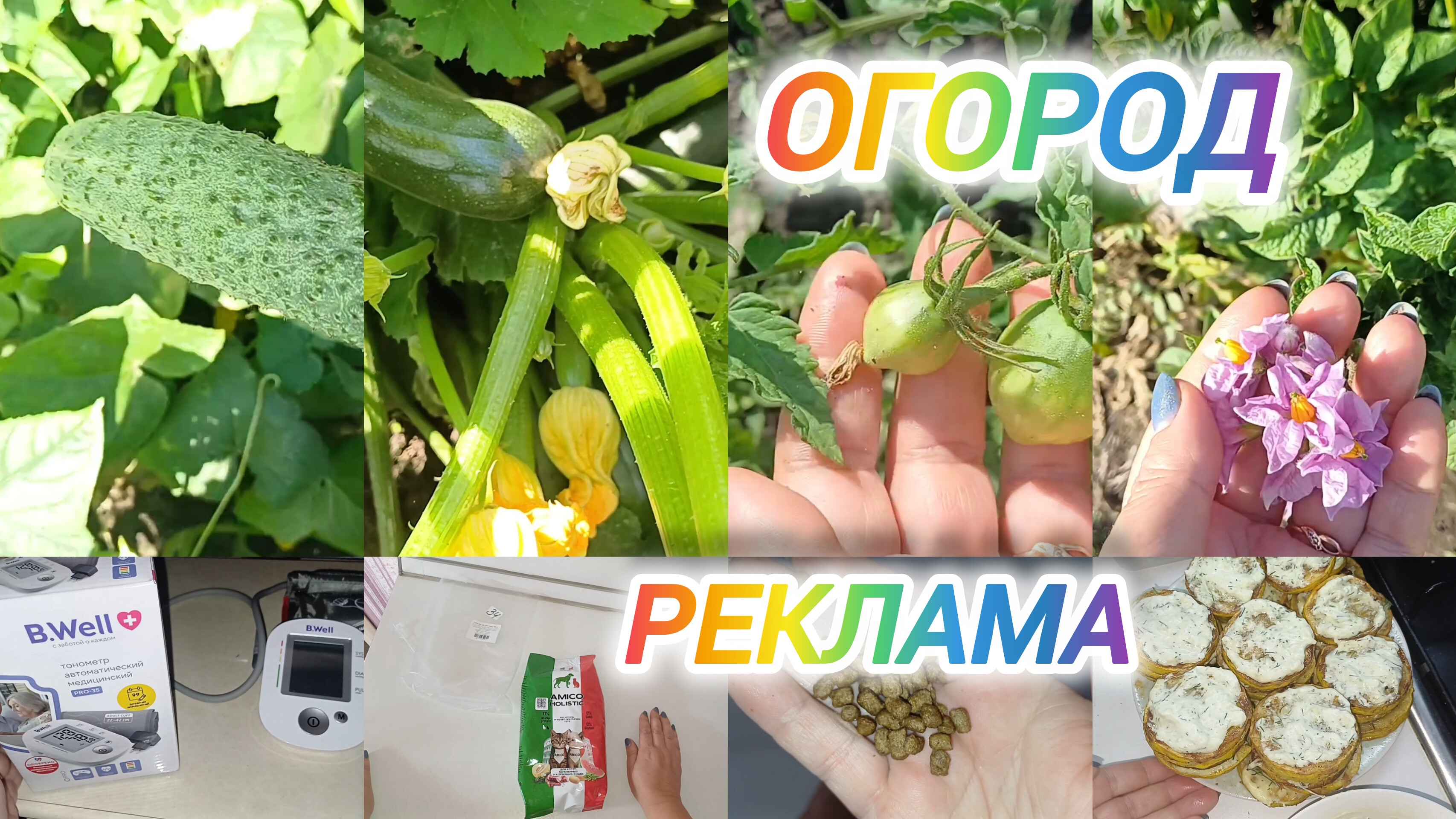 НОВЫЙ ТОНОМЕТР КУПИЛА СЕБЕ И ТОМУ ПАРНЮ. МОЙ ОГОРОД ПОСЛЕ ДОЖДЯ МЕНЯ РАДУЕТ.