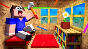 📦 Я ПОСТРОИЛ КРОШЕЧНЫЙ ДОМ ВНУТРИ КОРОБКИ! 😱 МАЙНКРАФТ - (ВЛАДУС) #Minecraft #Майнкрафт