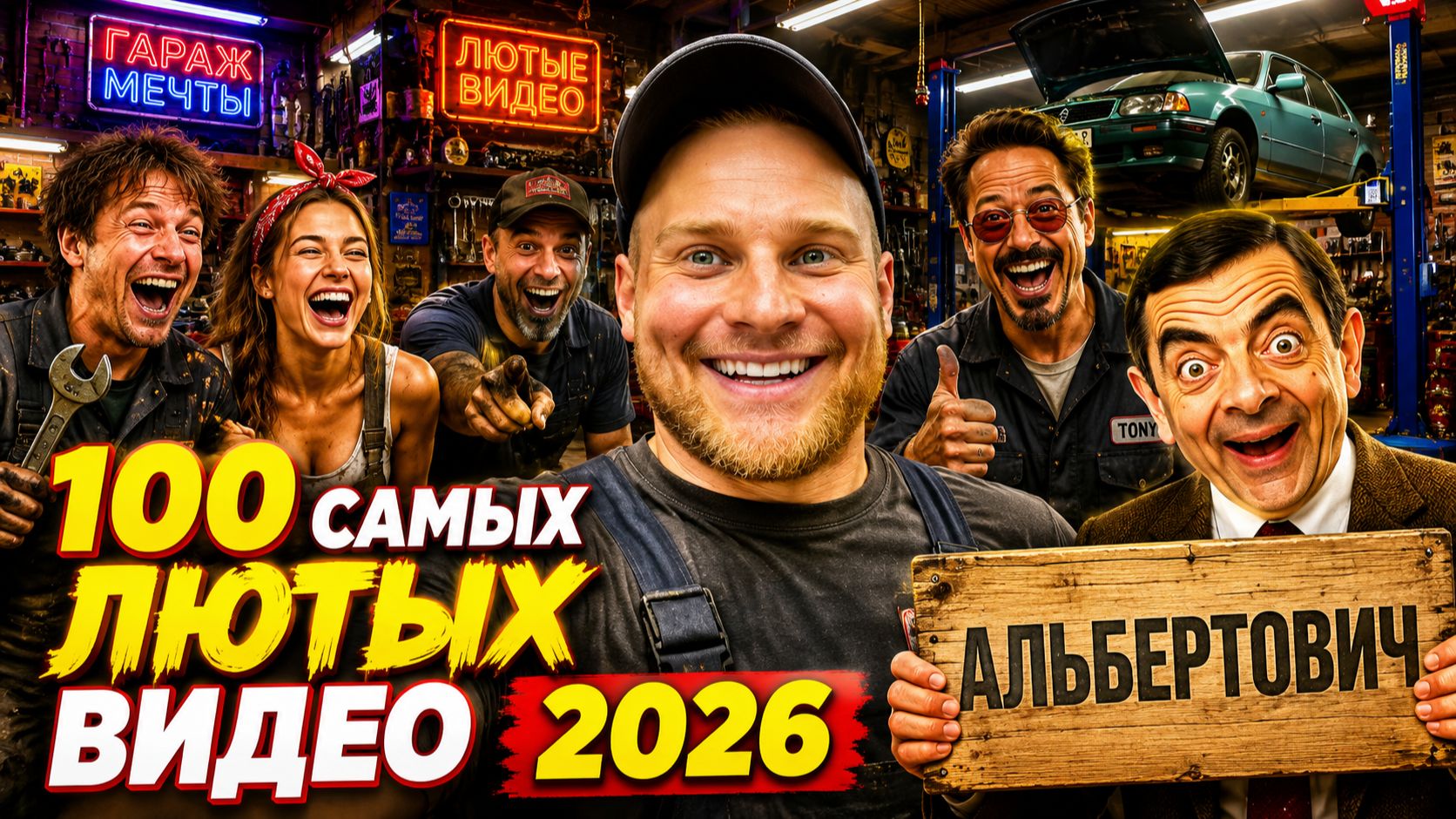 🔥😂 1 ЧАС СМЕШНЫХ ВИДЕО 2026!!!  🔥🤣 НОВЫЕ ПРИКОЛЫ, ЛУЧШИЕ СКЕТЧИ И ЮМОР 🤯 НАТУРАЛ АЛЬБЕРТОВИЧ